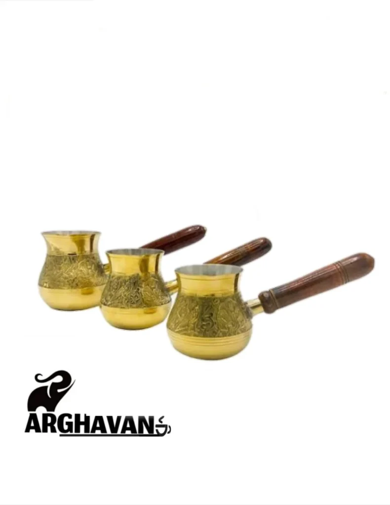 جذوه قهوه ترک برنجی